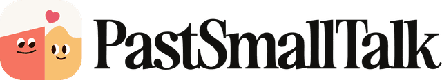 Past Small Talk logo — card games to connect intentionally